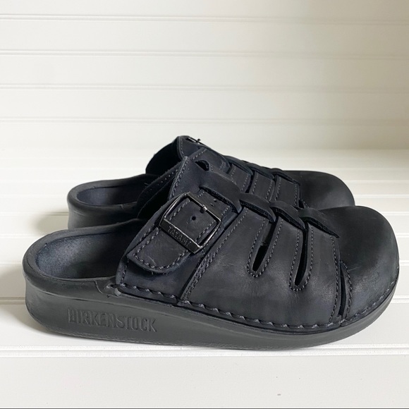 Birkenstock | Shoes | Birkenstock Tatami Black Leather Fisherman Sandals | Poshmark